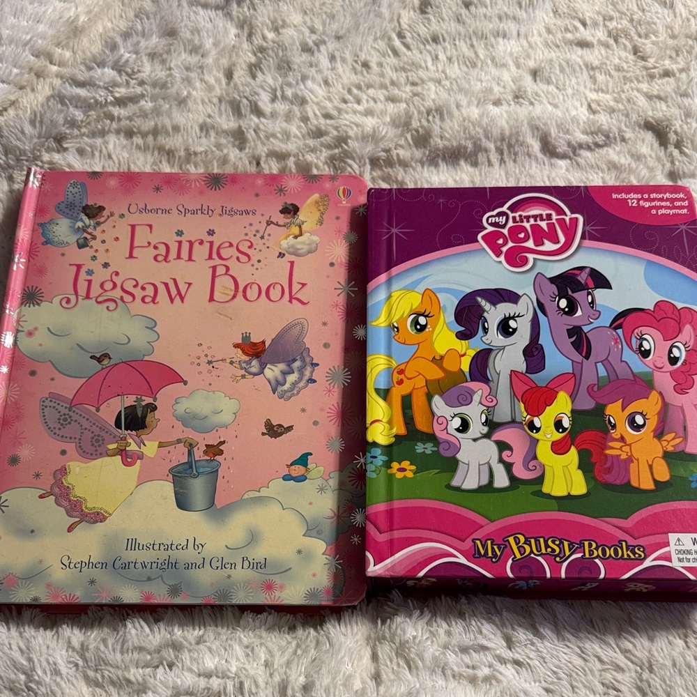 My Little Pony My Busy Books - Pink and Yellow